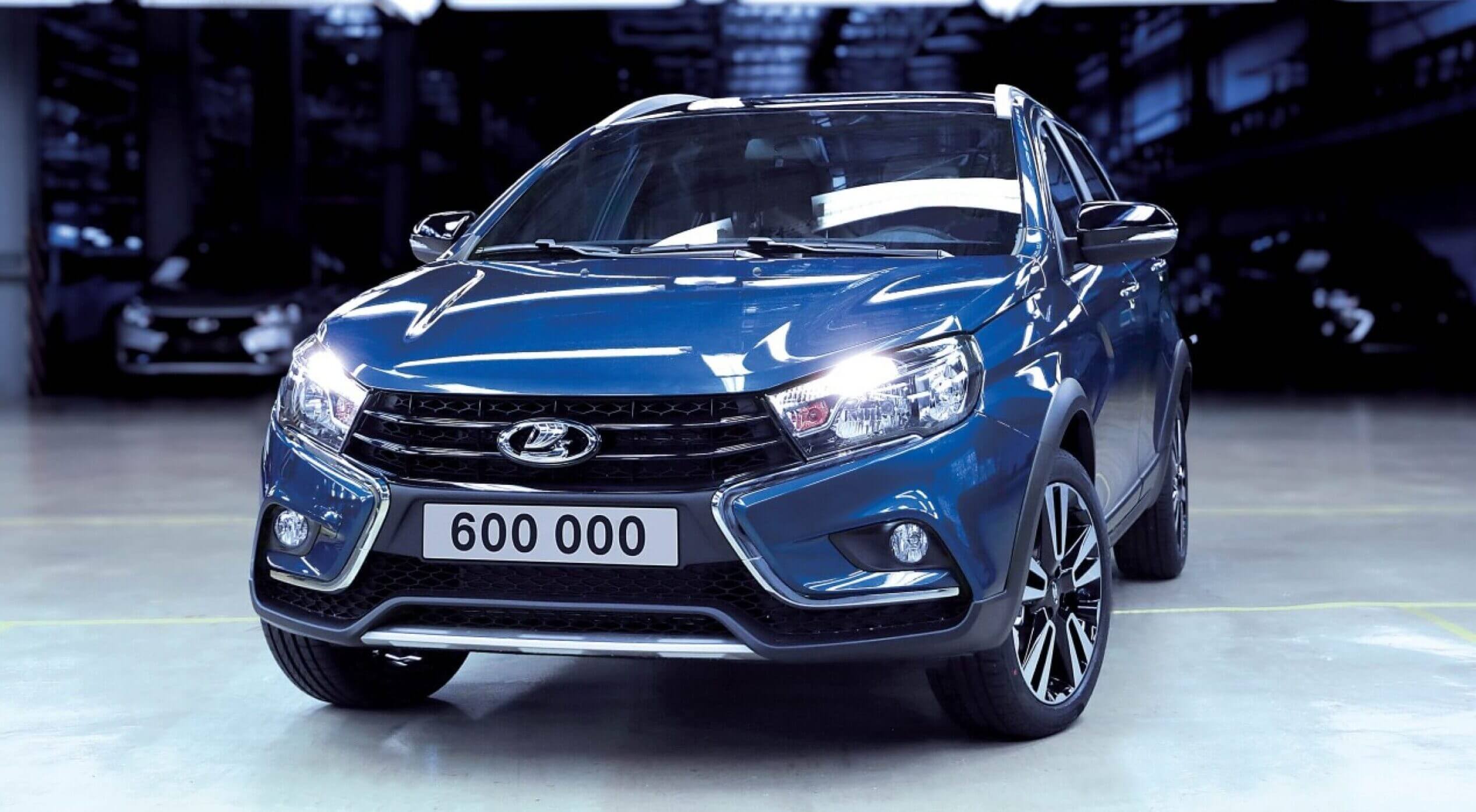 Lada Vesta под номером &laquo;600&thinsp;000&raquo; отправится на&nbsp;экспорт