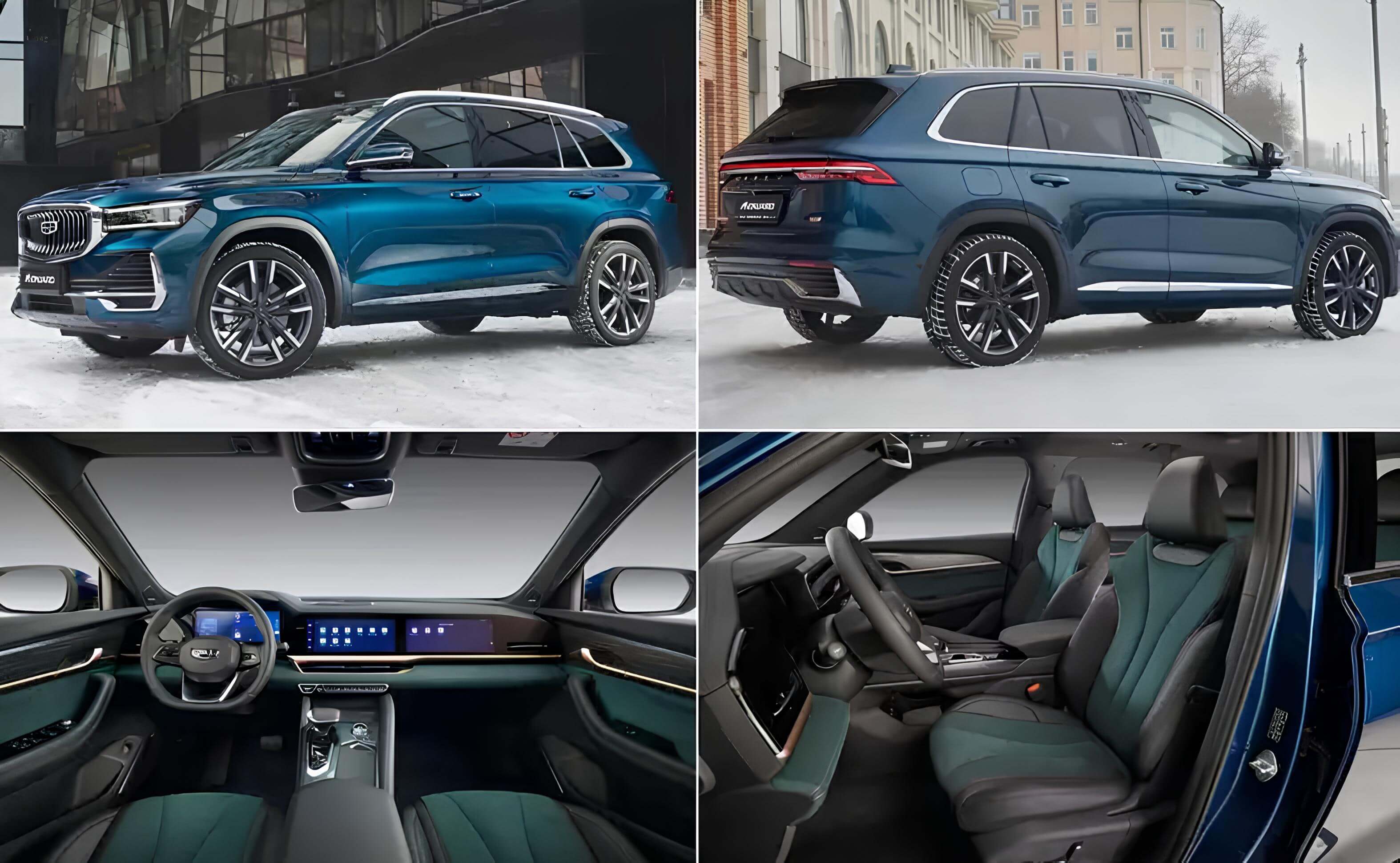 Сравнение Exceed&nbsp;RX и&nbsp;Geely Monjaro